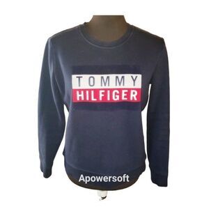 Tommy Hilfiger Velvet Logo Sweatshirt